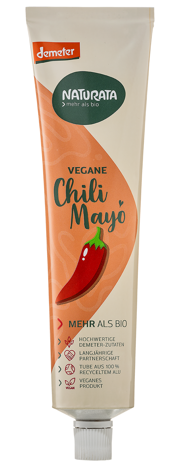 Naturata Bio Vegane Chili Mayo in der Tube, 185ml