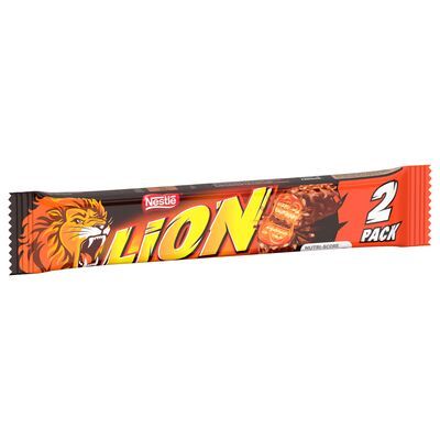 Nestle Lion Riegel 2er Pack, 60g