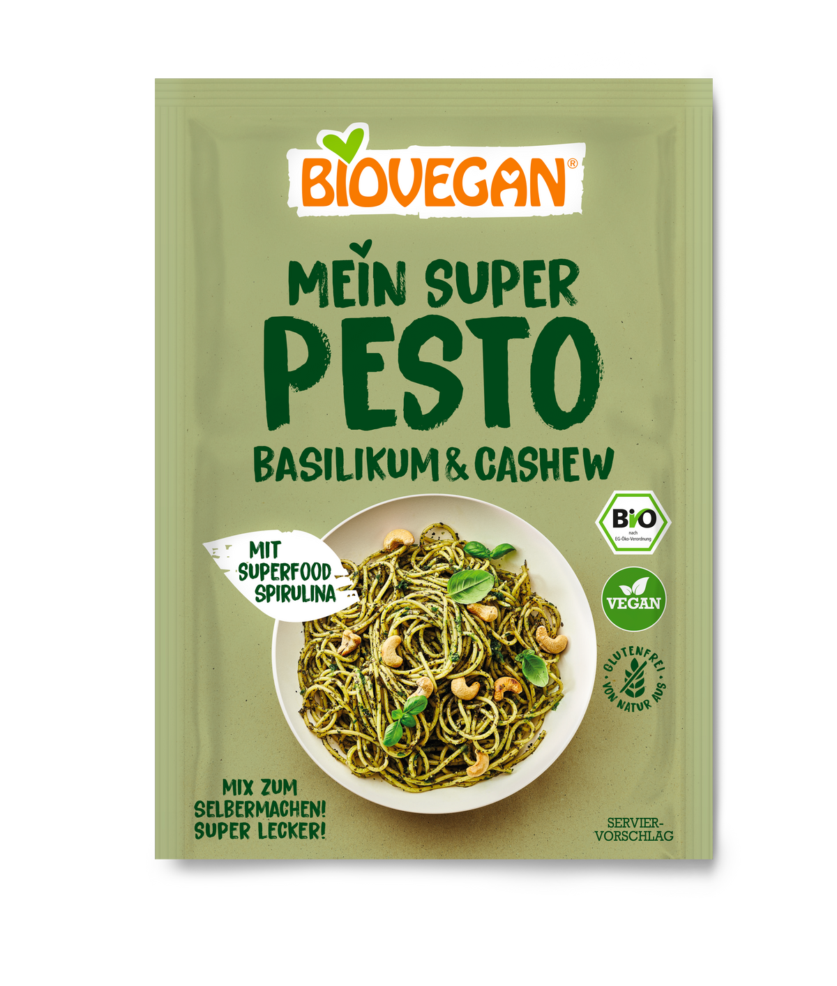 Biovegan Mein Super Pesto - Basilikum&Cashew, 17g