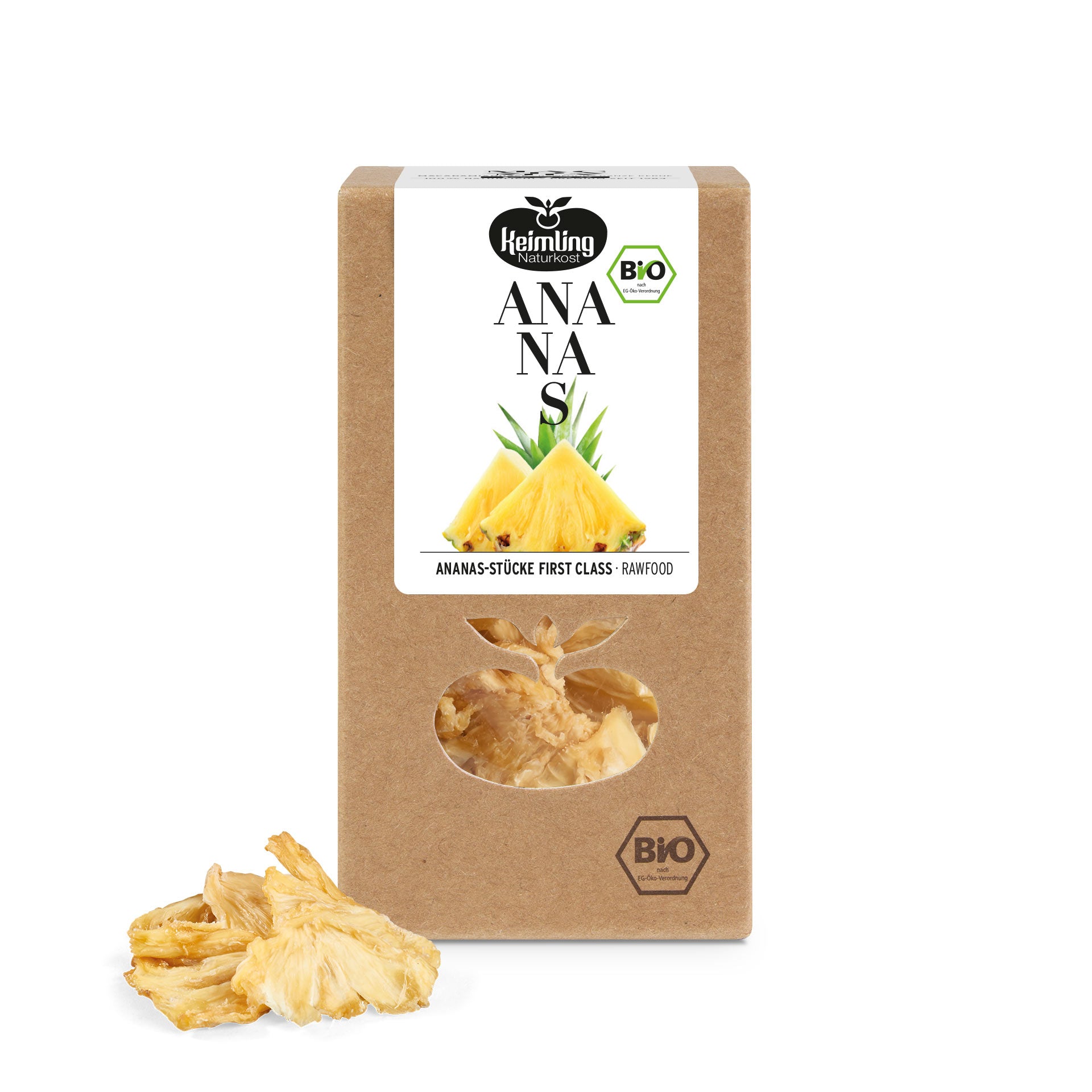 Keimling Bio Ananas getrocknet, 80g