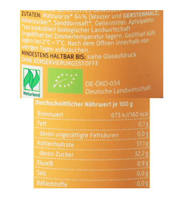 Malzit Bio-Brotaufstrich Hell