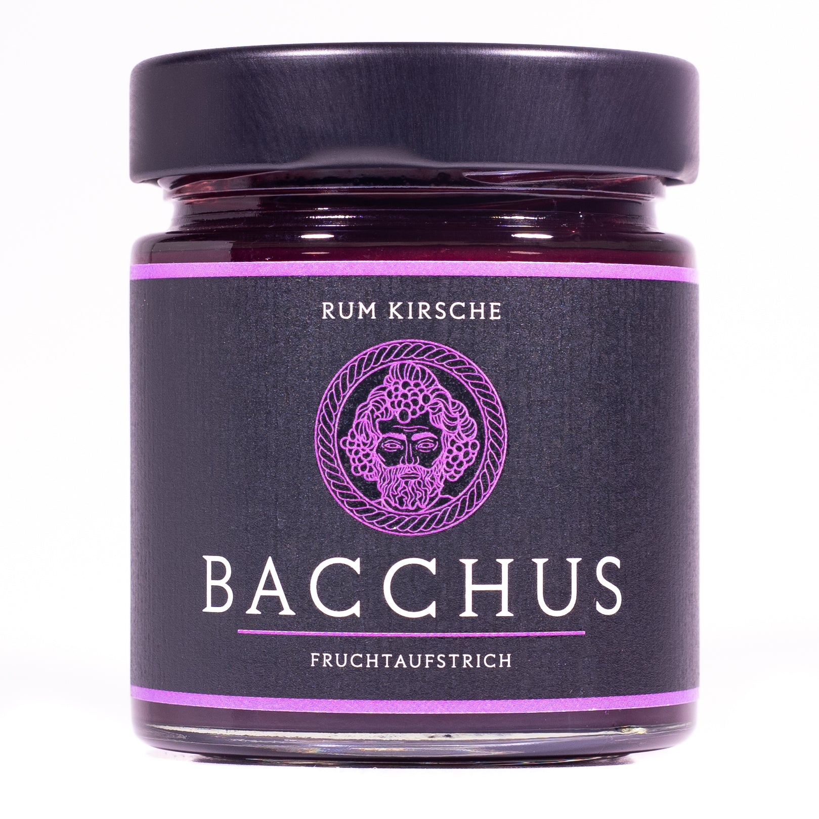 SupremeFood Fruchtaufstrich Bacchus: Kirsche & Rum (Alc. 0,5 % Vol.)