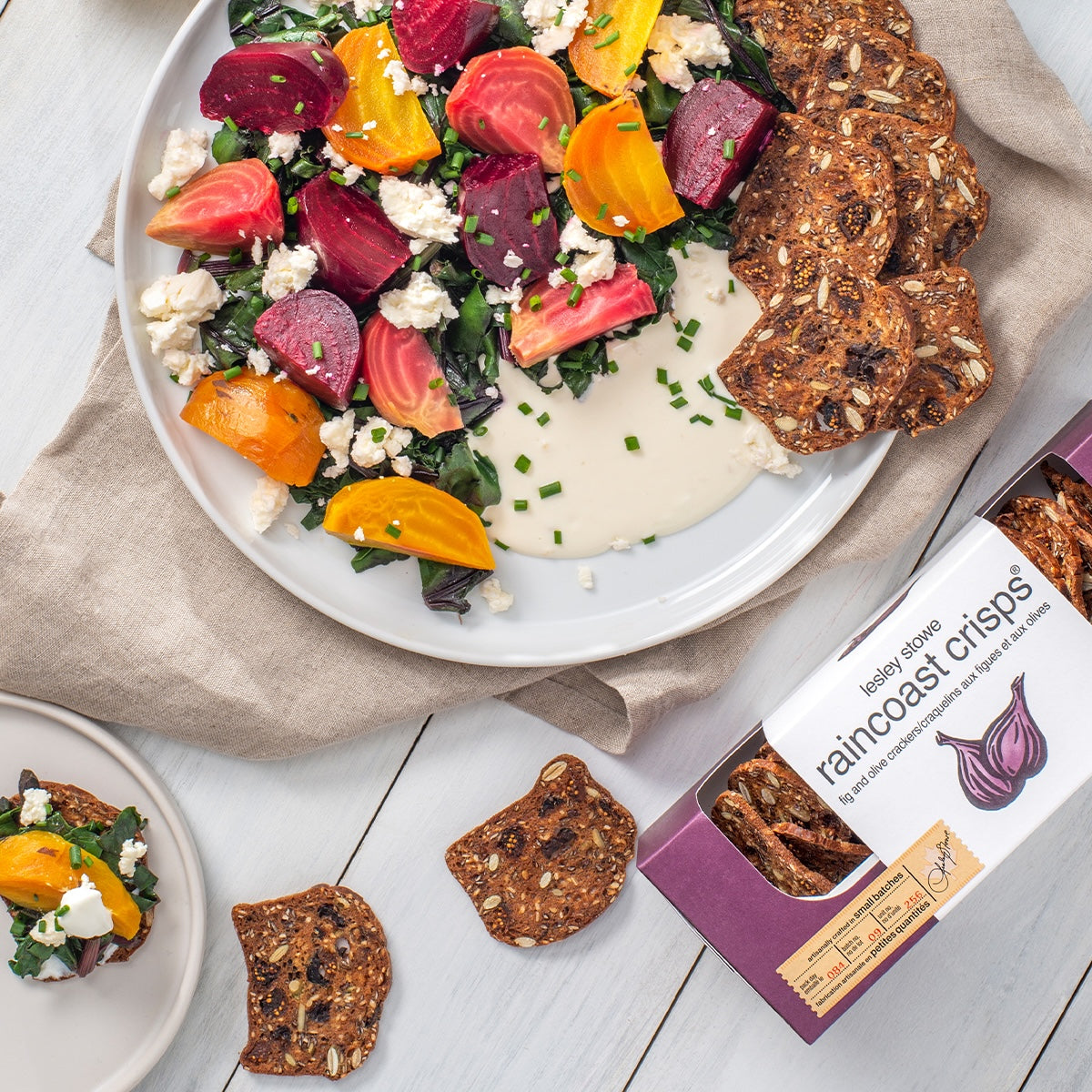 Raincoast Crisps - Fig and Olive Crackers, 150g