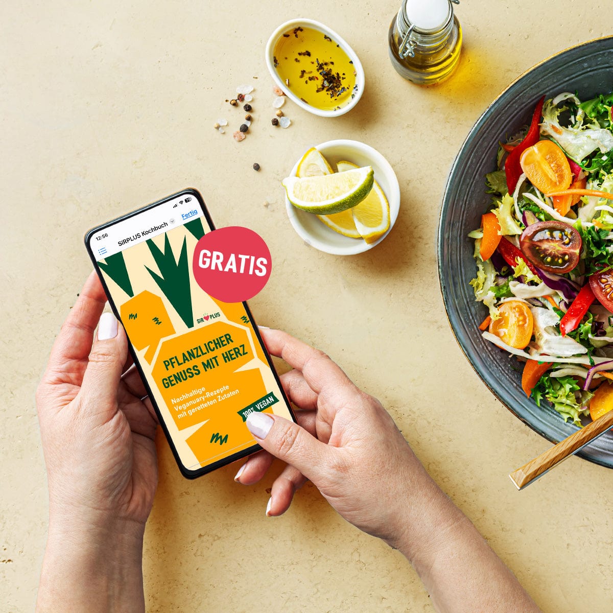 SIRPLUS SIRPLUS E-Kochbuch (vegan)