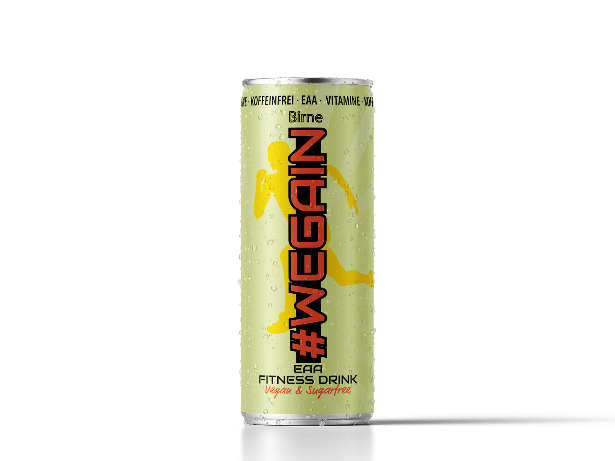 WEGAIN Birne EAA Drink Vegan, ohne Zucker & Koffeinfrei, 330ml
