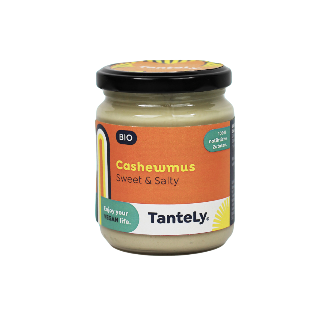 TanteLy Cashewmus Sweet & Salty - Vegan & Bio, 250g