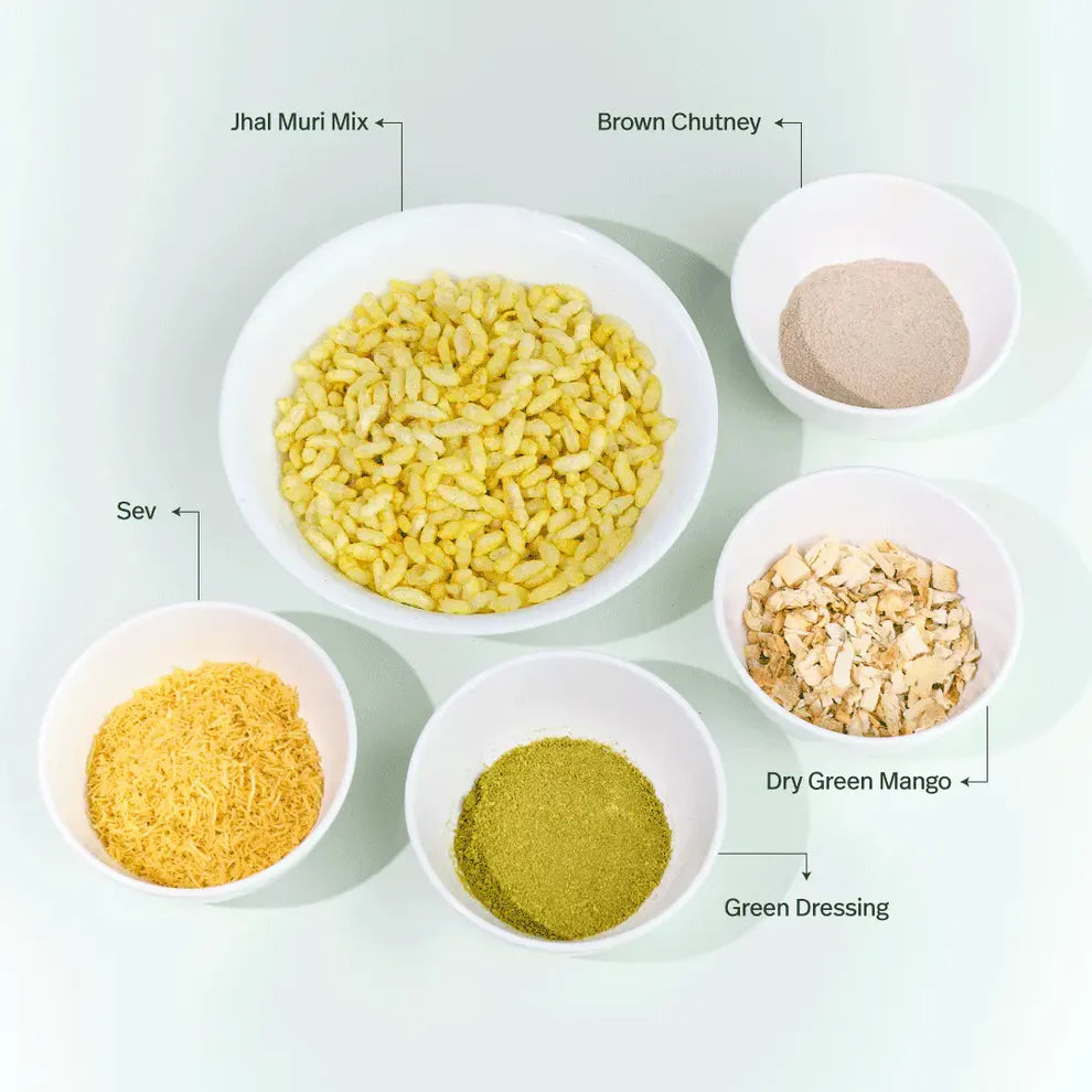 Meal Karma - Jhal Muri - Vegan Indian Street Food, 145g/365g