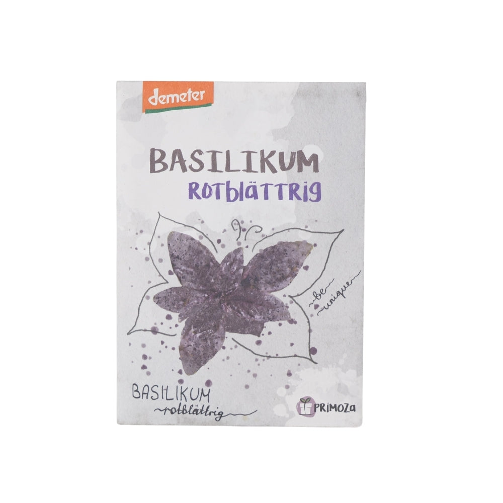 BIO Saat roter Basilikum