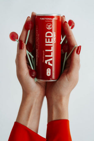 Allied Vitamin Getränk Cherry - Vegan & Zuckerfrei, 250ml