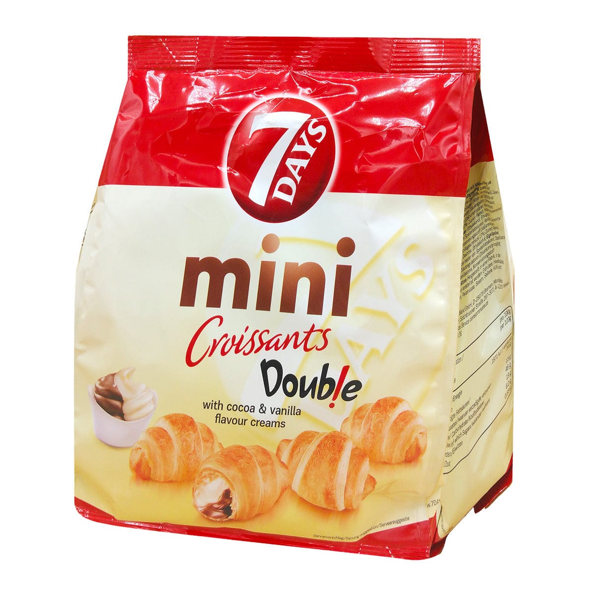 7Days Mini Double Croissants Kakao & Vanille, 185g