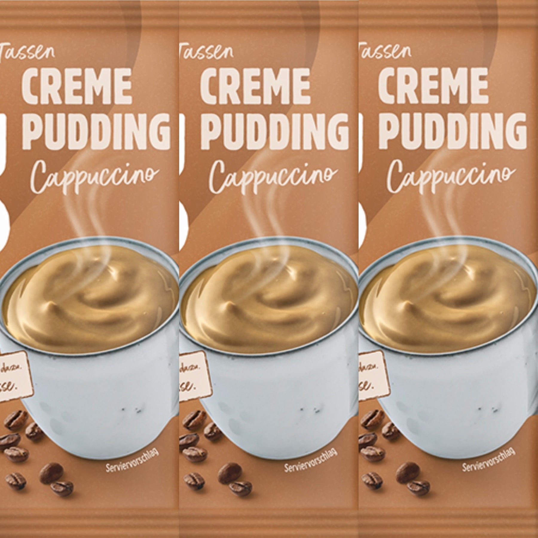 MINUTO Tassenpudding Cappuccino, Sachet 14x53g