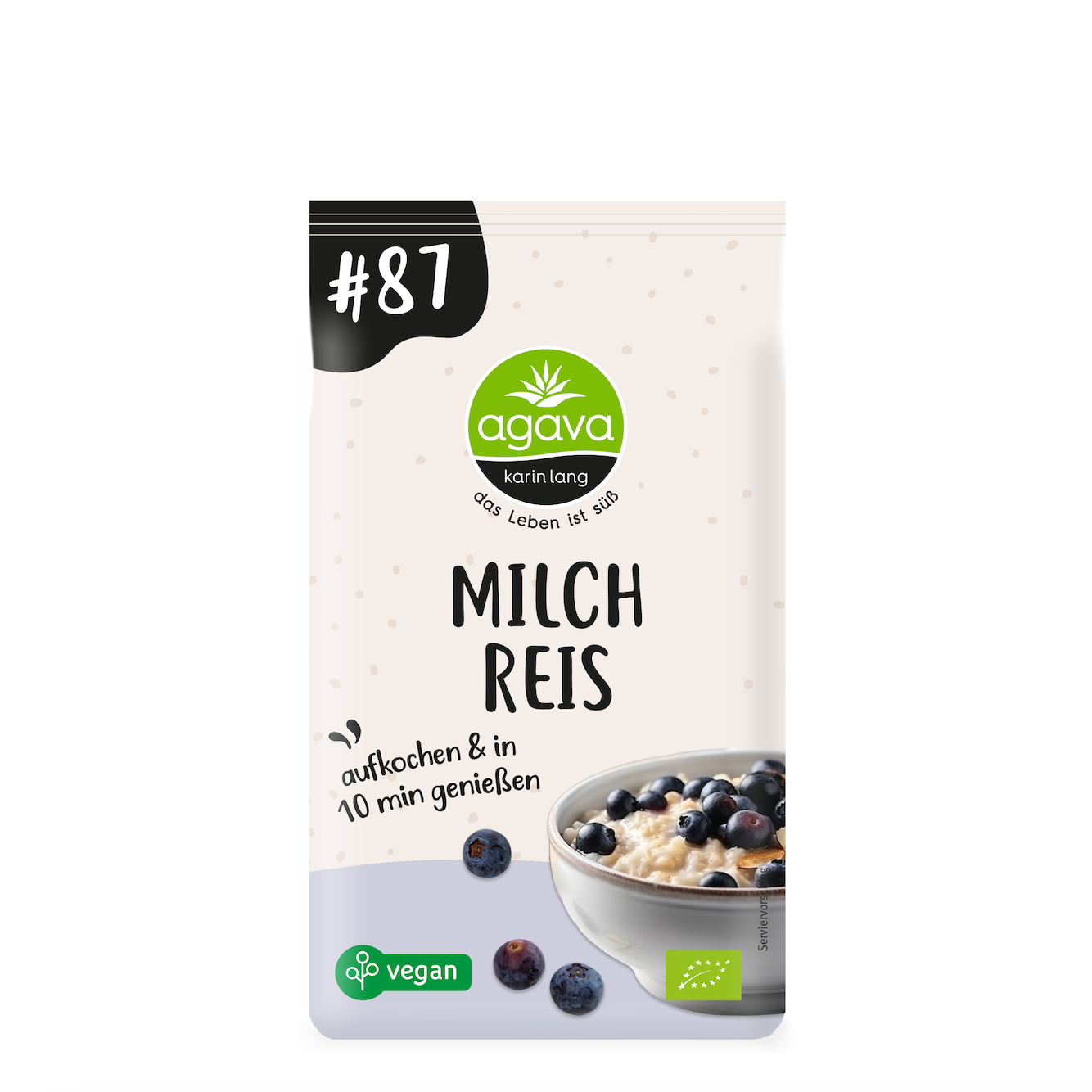 agava Milchreis - Bio & Vegan, 115g