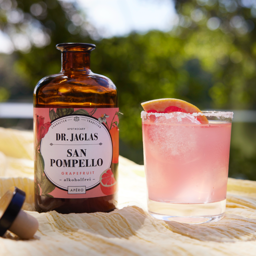 Dr. Jaglas San Pomello Grapefruit (Alkoholfrei) - Vegan & Glutenfrei, 500ml