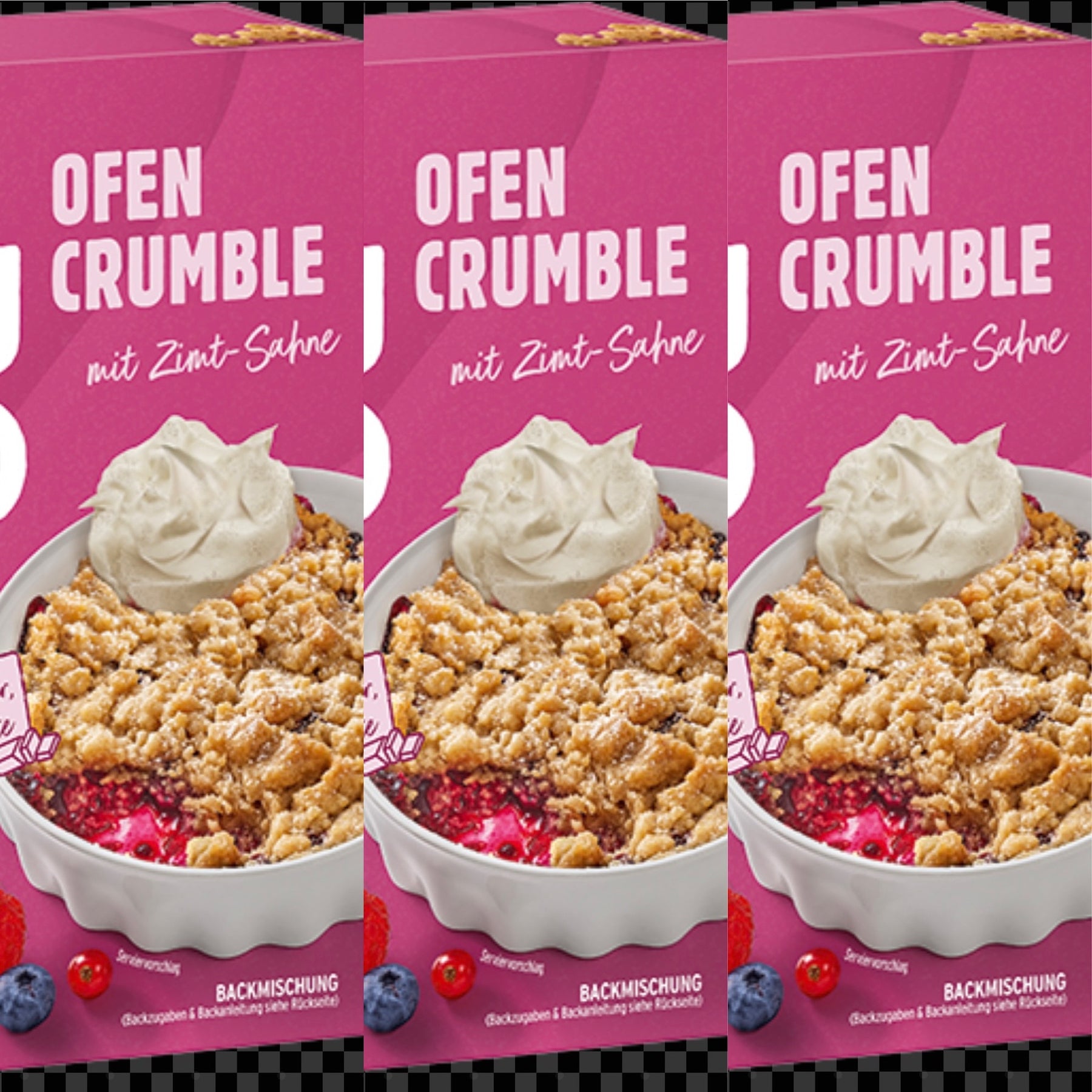 MINUTO Ofen Crumble 7x164g