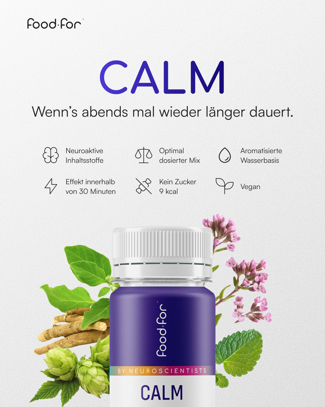 FoodFor Calm Shot, 60ml