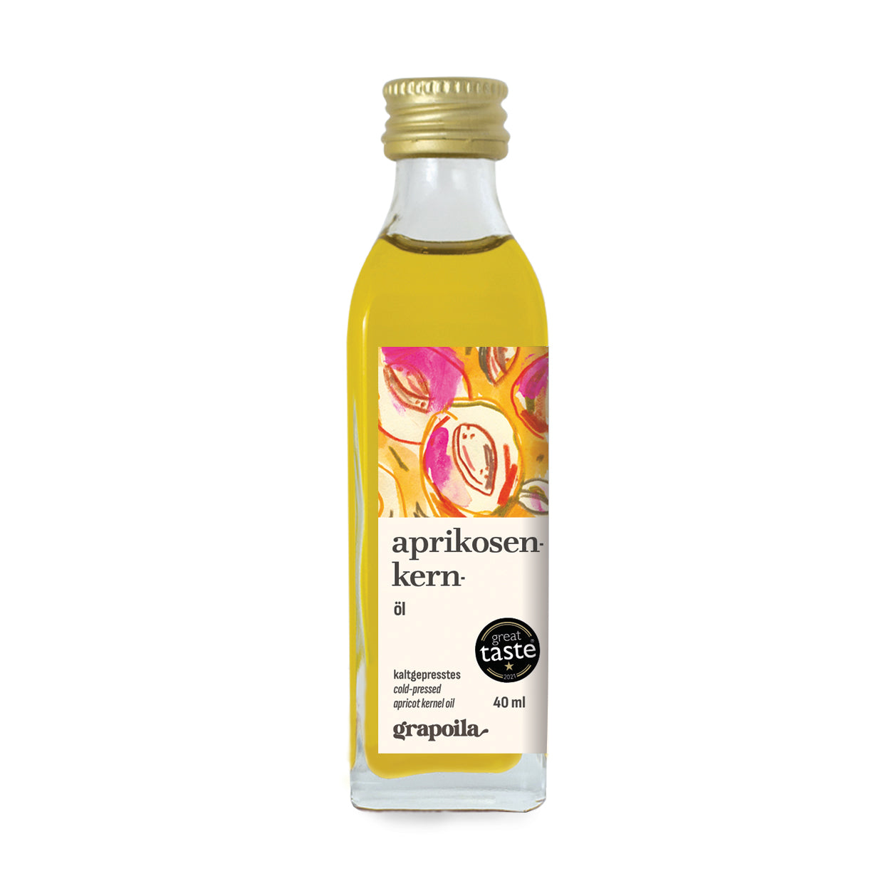 Grapoila Aprikosenkernöl, 40ml