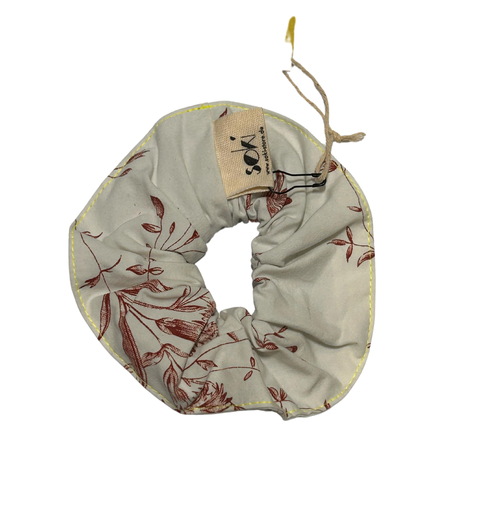 SokiStore Scrunchie aus Omi's alter Bettwäsche - Unikat