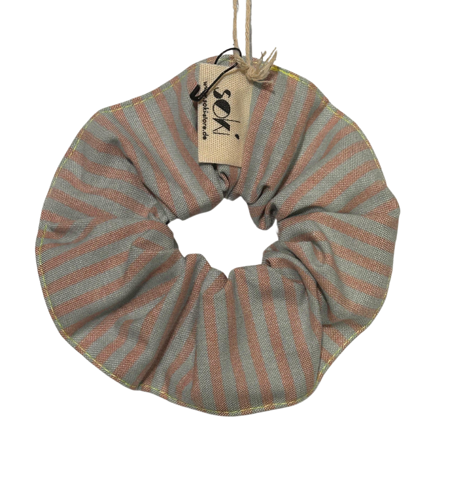 SokiStore Scrunchie aus Omi's alter Bettwäsche - Unikat