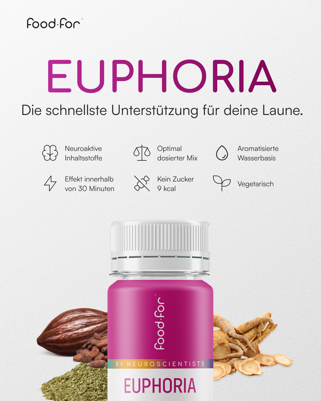 FoodFor Euphoria Shot, 60ml