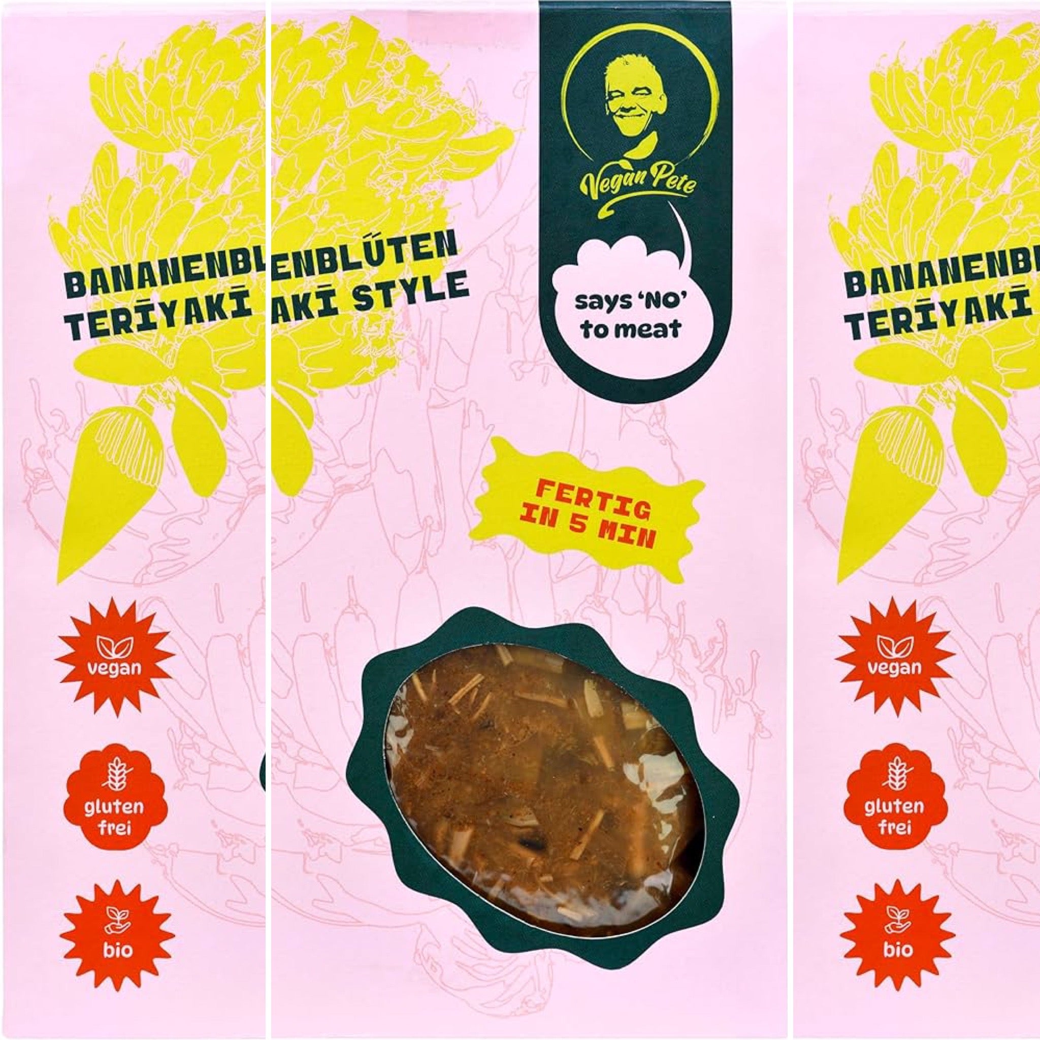 Vegan Pete Bananenblüten Teriyaki Style, 6x250g