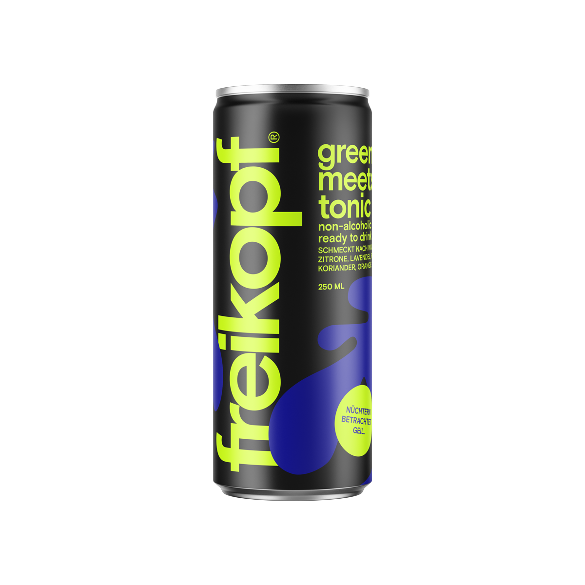 Freikopf Green Meets Tonic (Alc. 0,05% Vol), 250ml