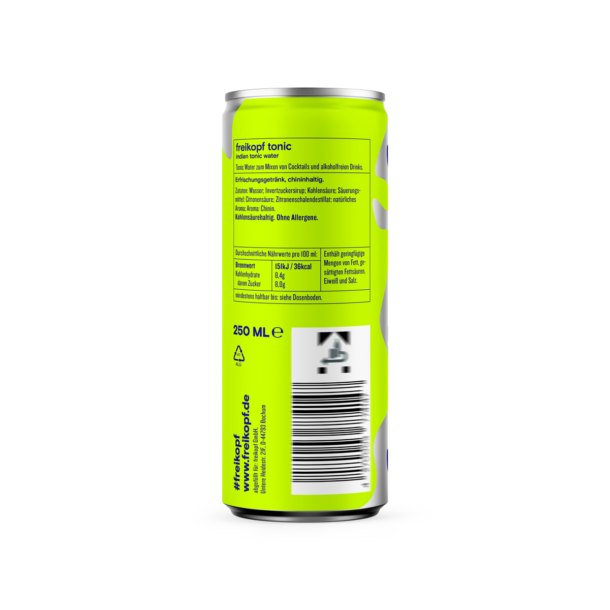 Freikopf Indian Tonic Water, 250ml