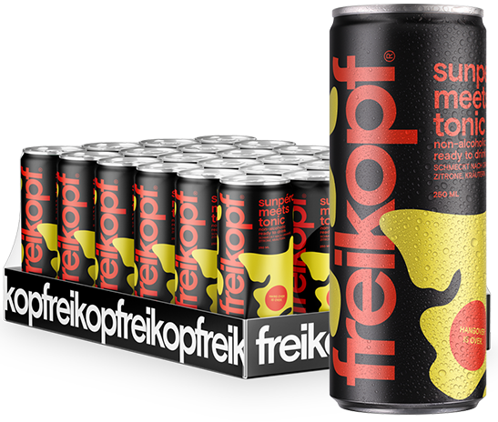 Freikopf Sunpéro Meets Tonic (Alc. 0,05% Vol), 250ml