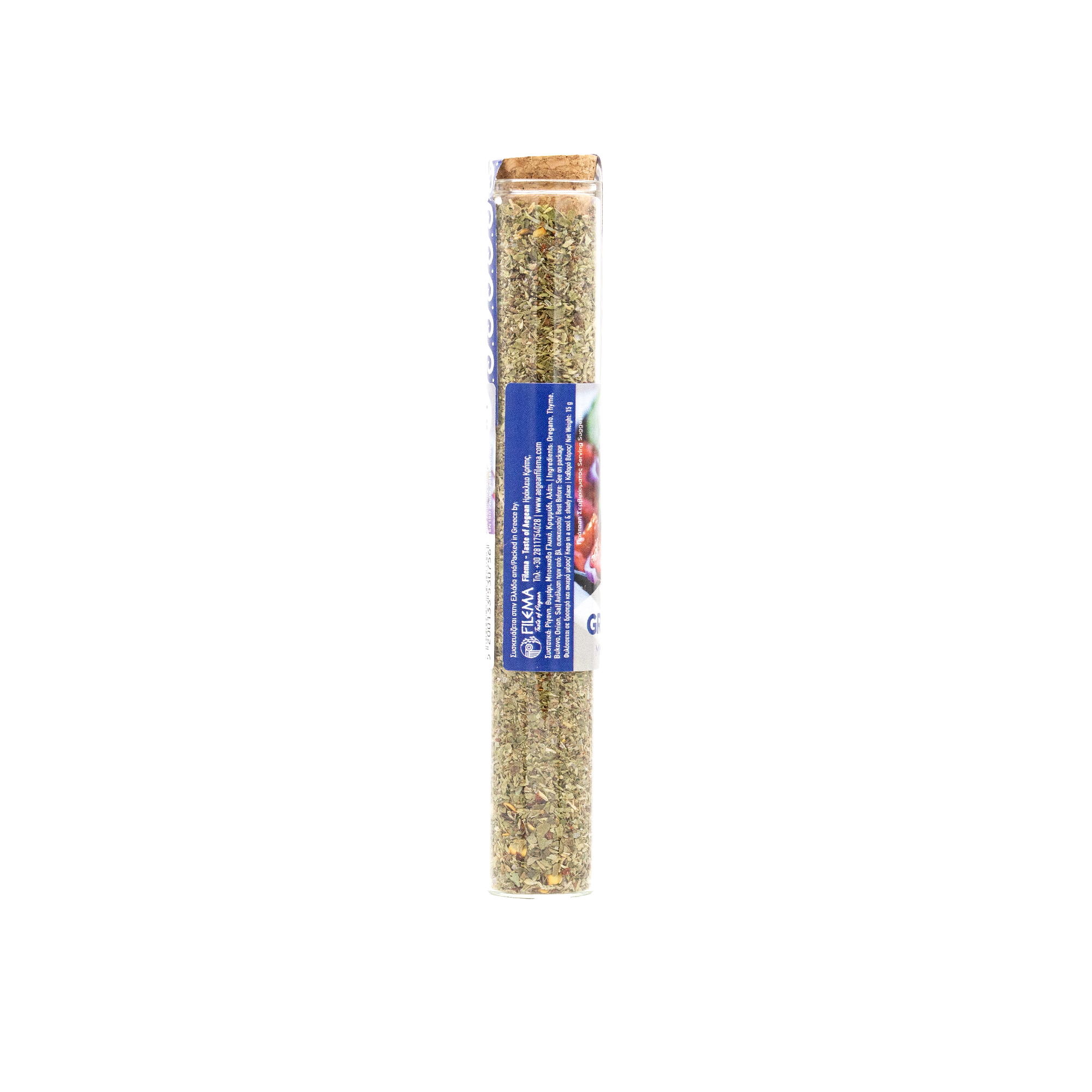FILEMA Griechische Salat-Gewürzmischung - Vegan, 15g