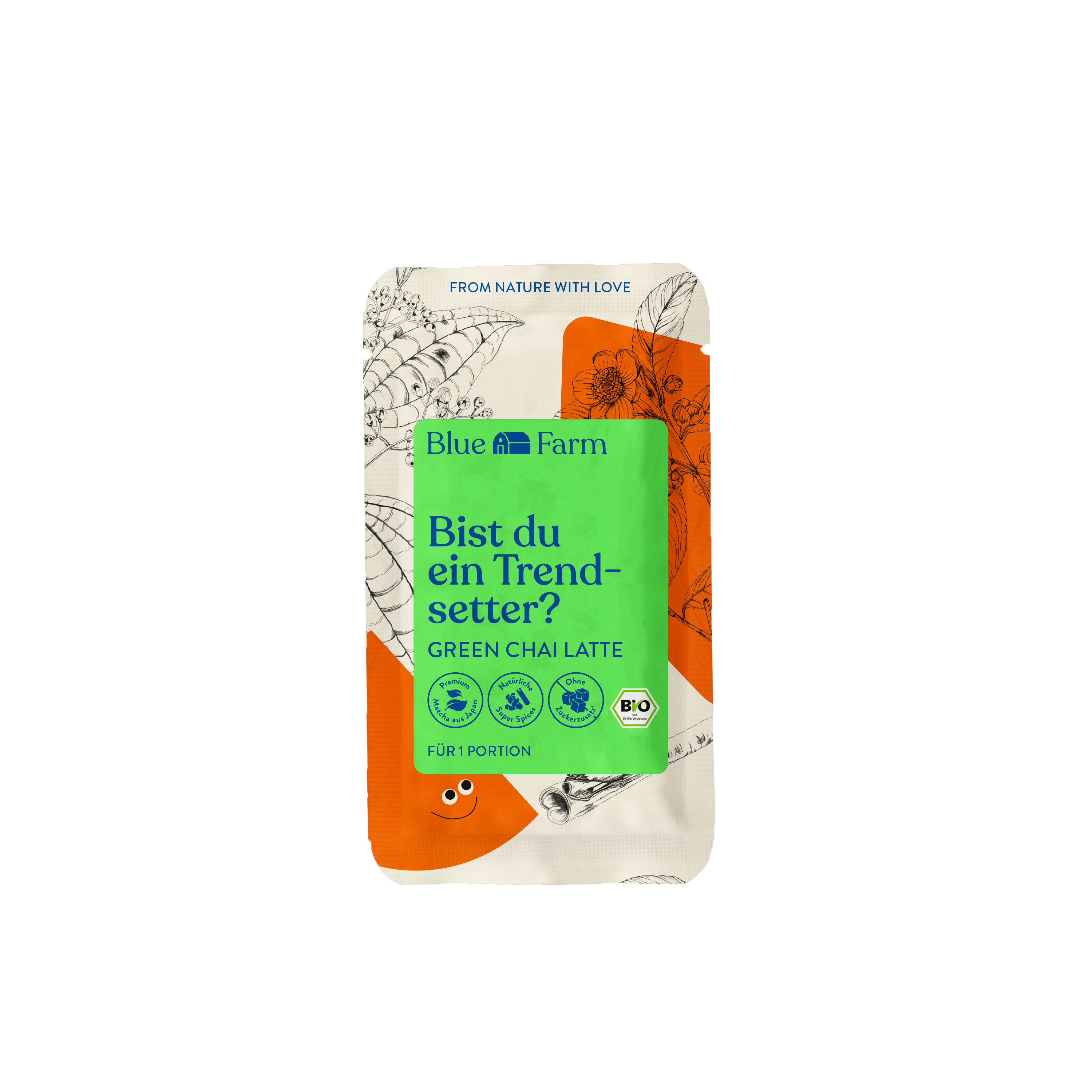 Blue Farm Green Chai Oat Latte - Bist Du ein Trendsetter? 24g