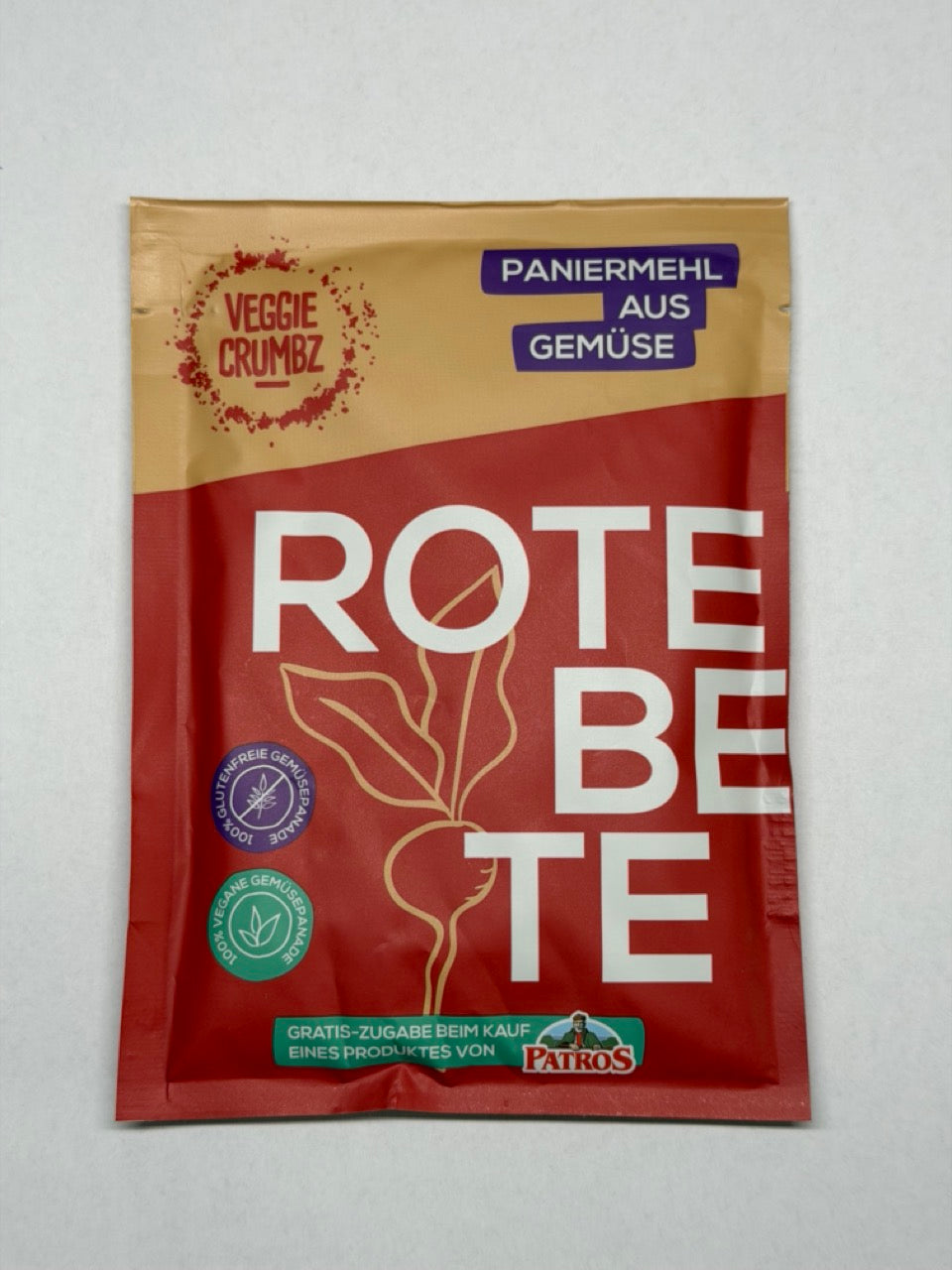 Veggie Crumbz Rote Beete - Paniermehl aus Gemüse Vegan & Halal, 40g