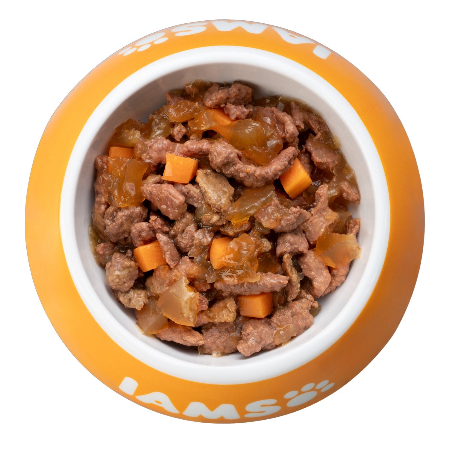 IAMS Katzenfutter Rind & Karotten in Gelee – Adult, 85 g