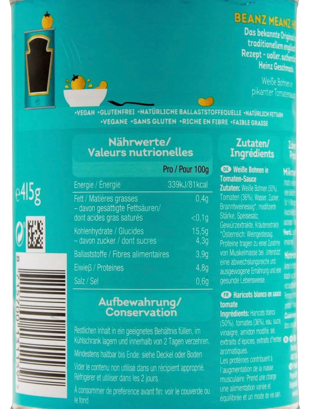 Heinz Baked Beans in Tomatenssoße