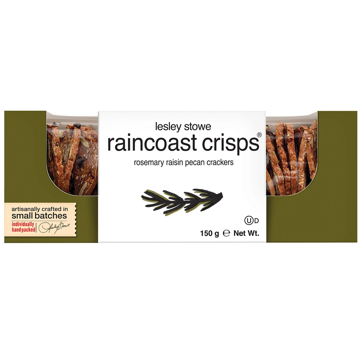 Raincoast Crisps - Rosemary Raisin Pecan Crackers, 150g