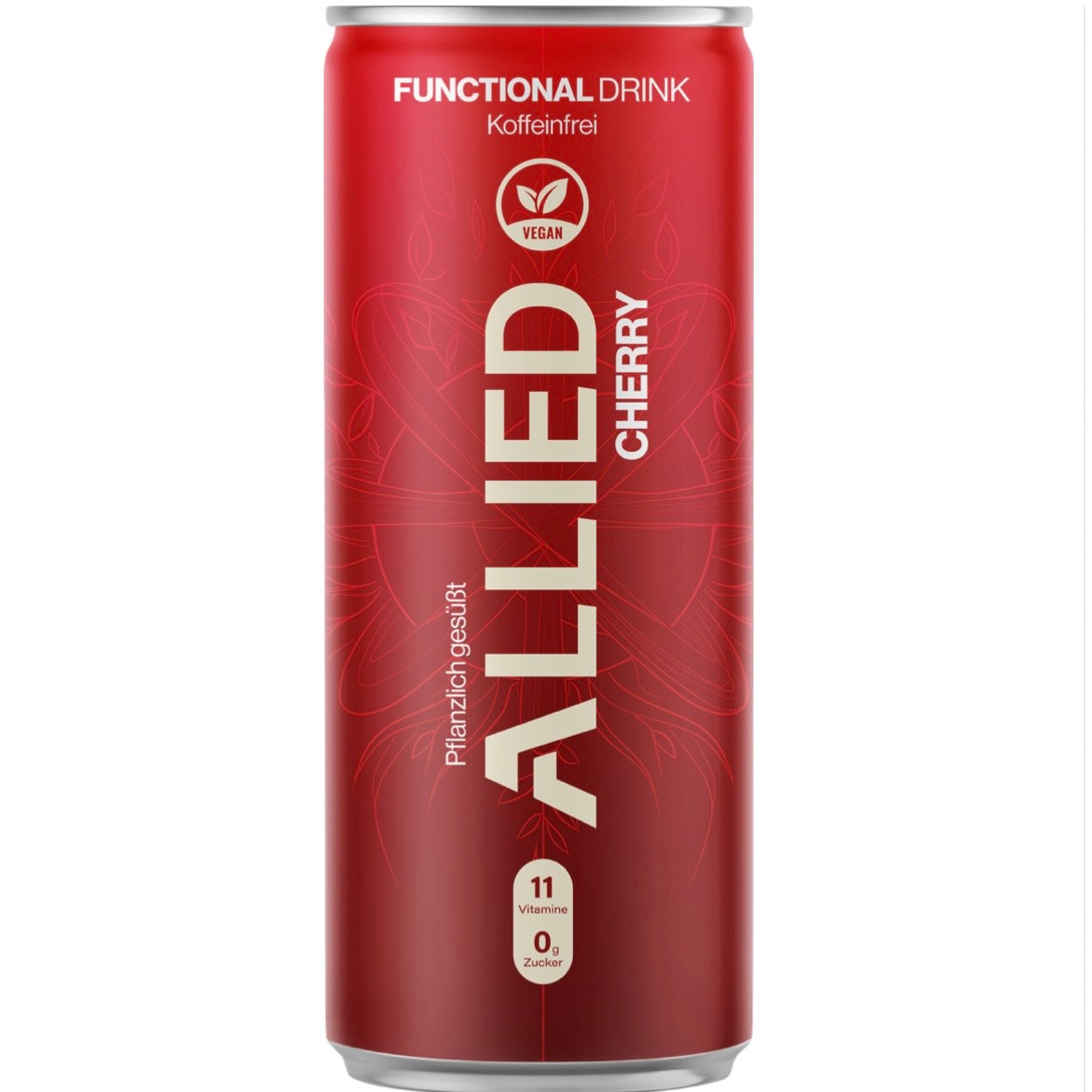 Allied Vitamin Getränk Cherry - Vegan & Zuckerfrei, 250ml