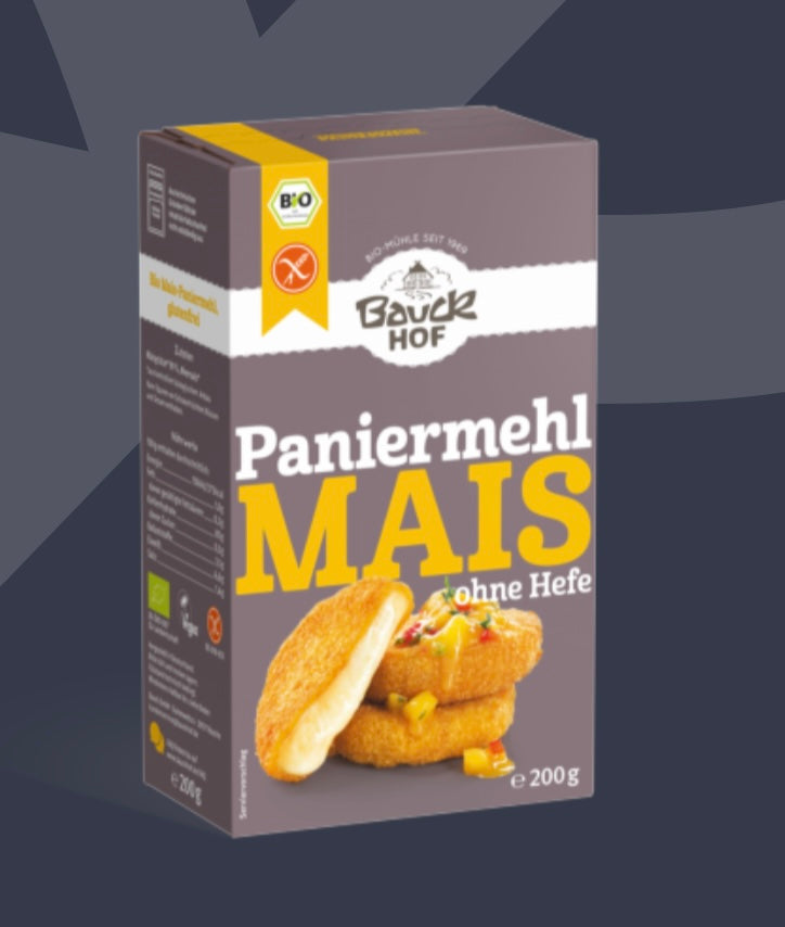 Bauck Mais Paniermehl, 200g