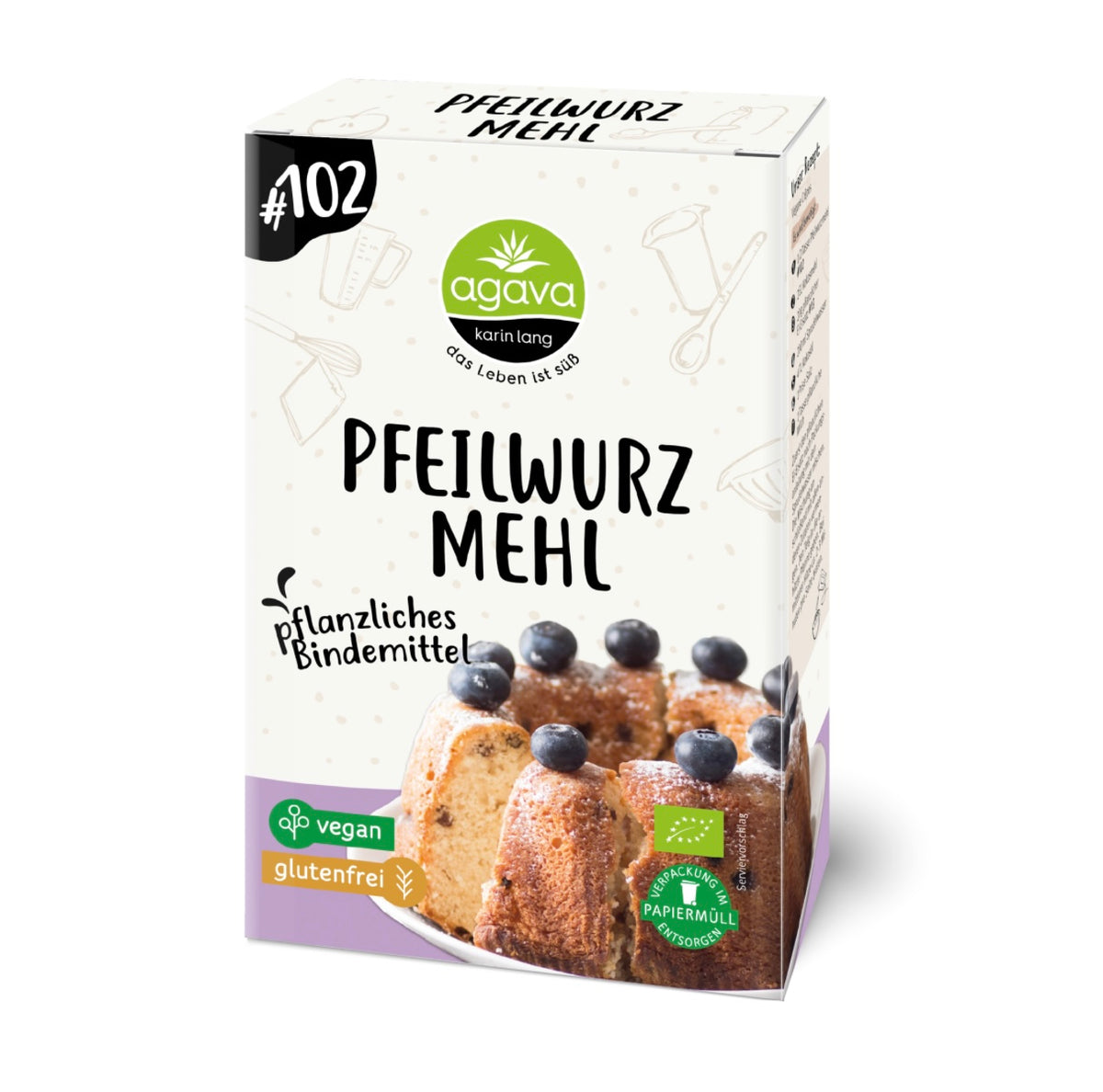 Agava Bio Pfeilwurzmehl, 150g
