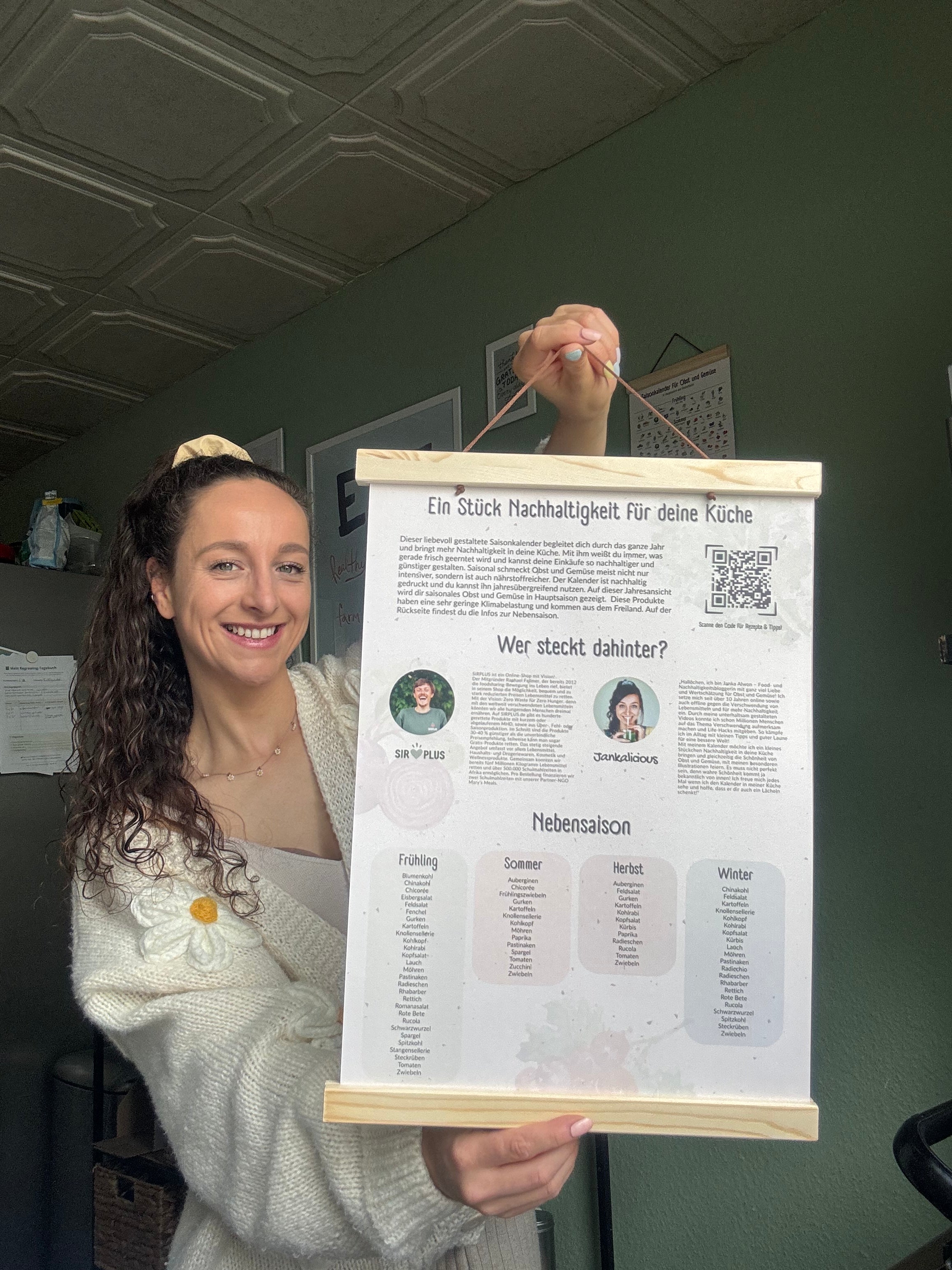 X-Mas Aktion Janka Saisonkalender zum Hängen, A3 + 3 Geschenke