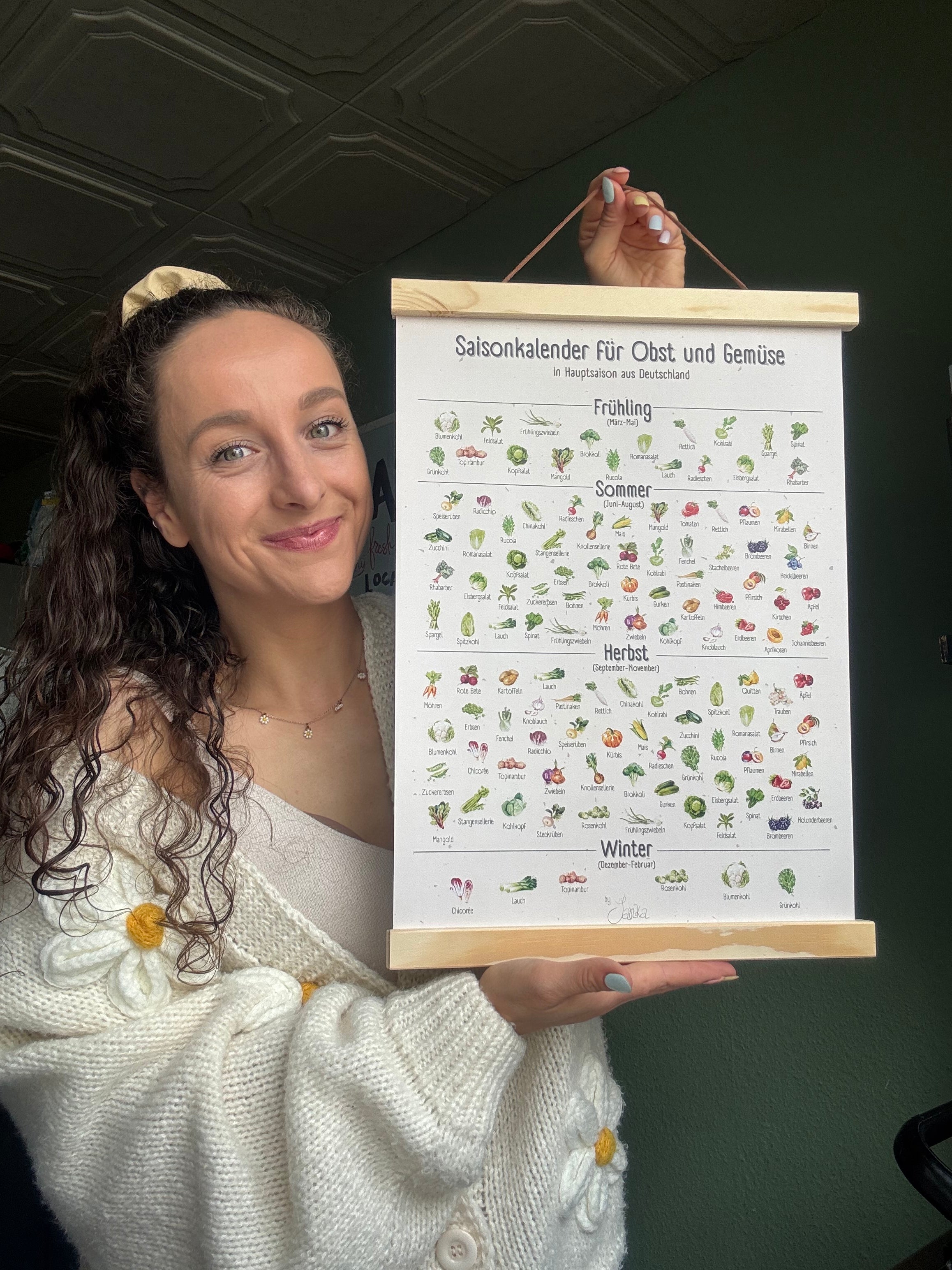 X-Mas Aktion Janka Saisonkalender zum Hängen, A3 + 3 Geschenke