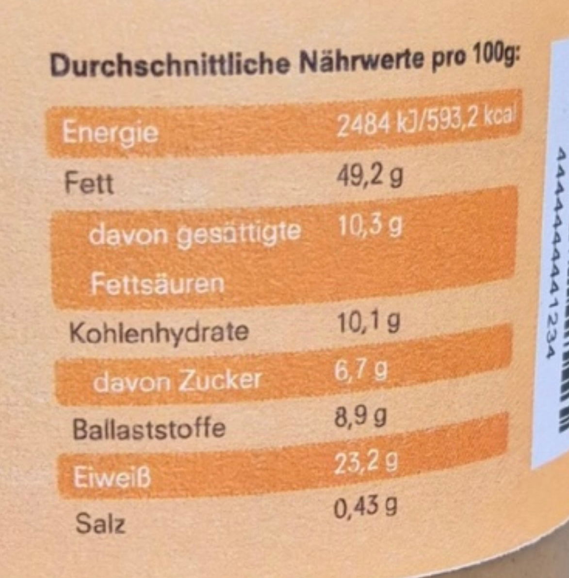 SIRPLUS Bio Erdnussmus Spekulatius, 250g