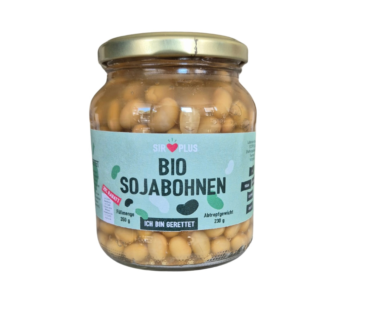 SIRPLUS Bio Sojabohnen, 230g