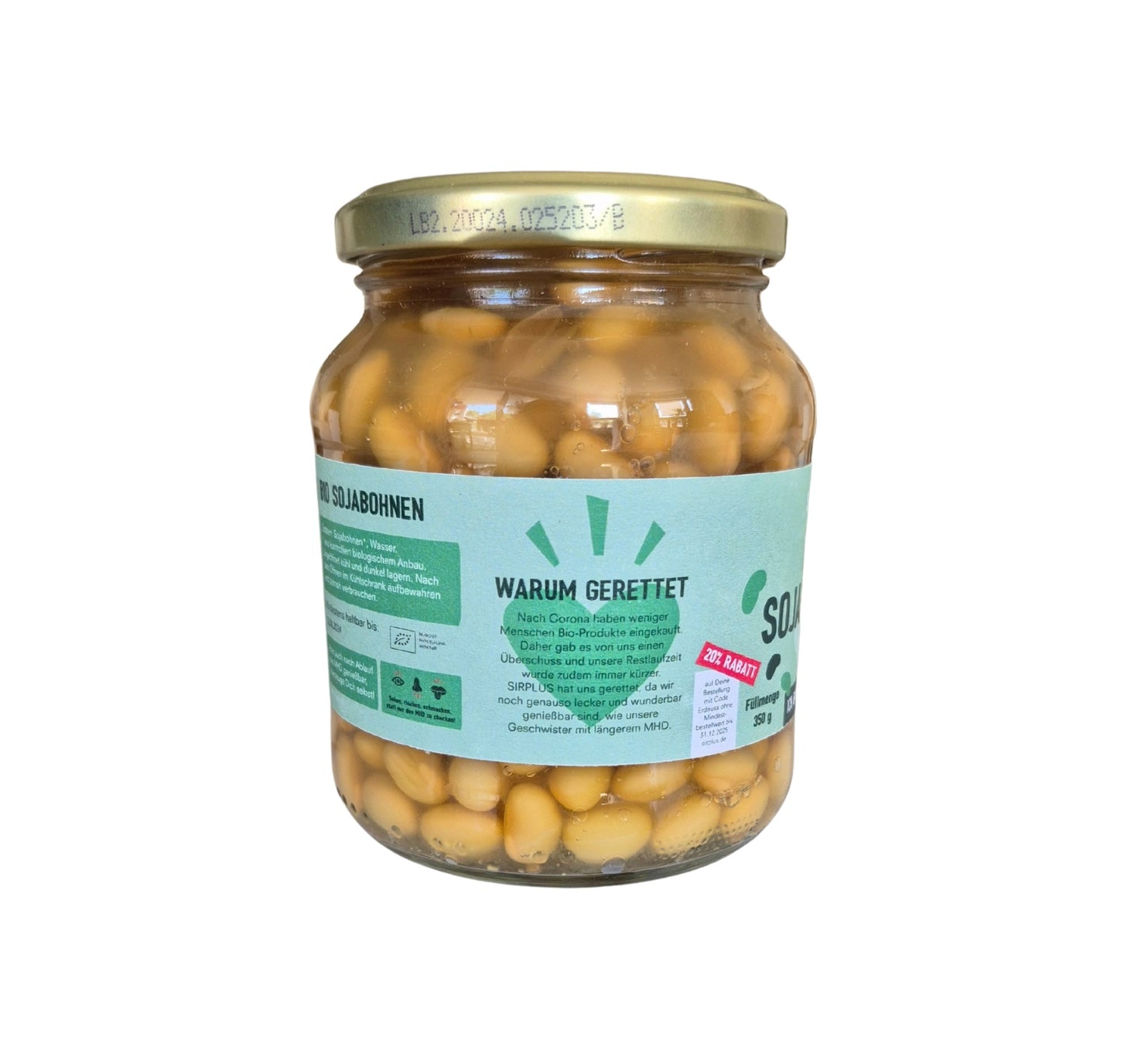SIRPLUS Bio Sojabohnen, 230g