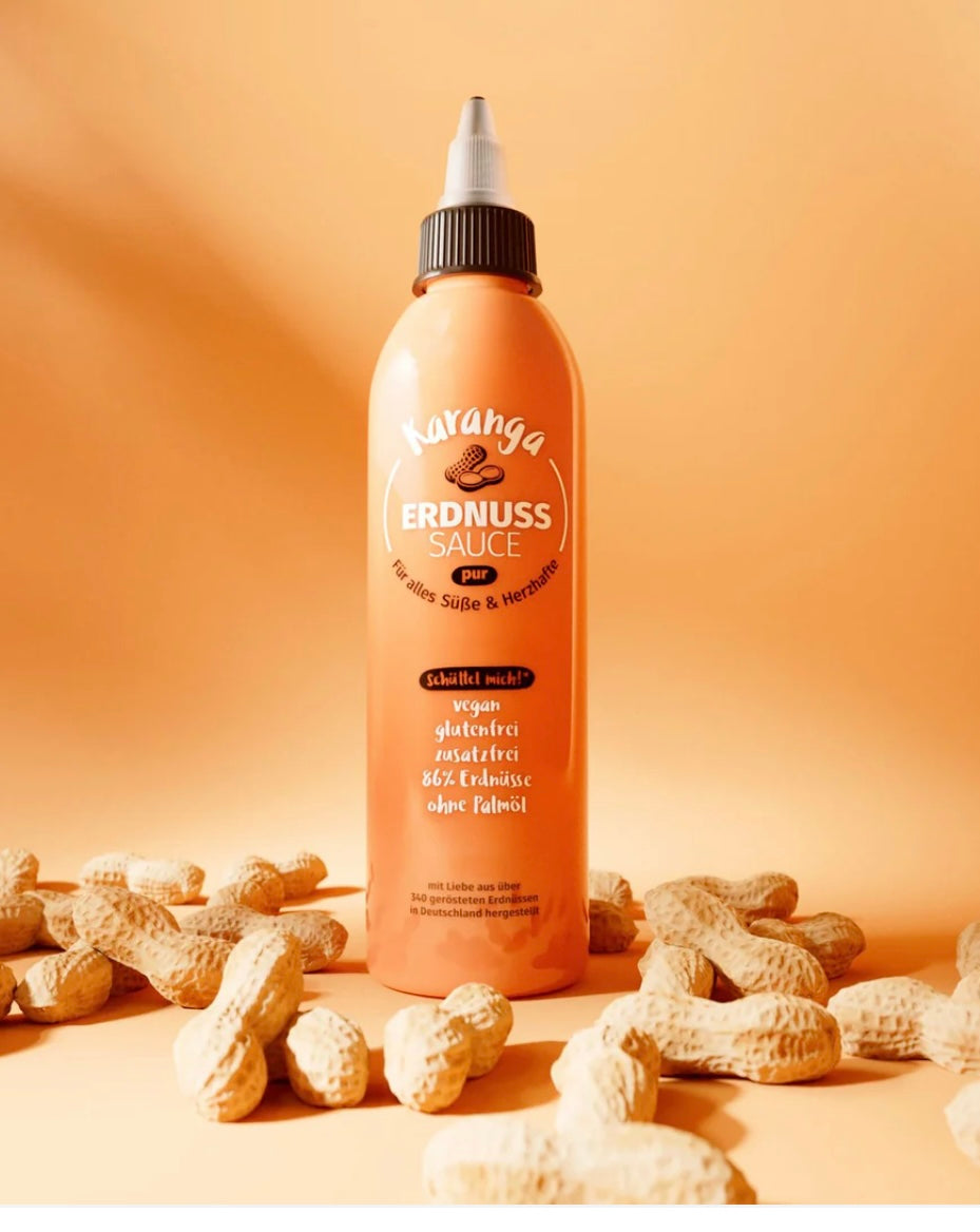 Karanga Erdnusssauce - pur, 250ml