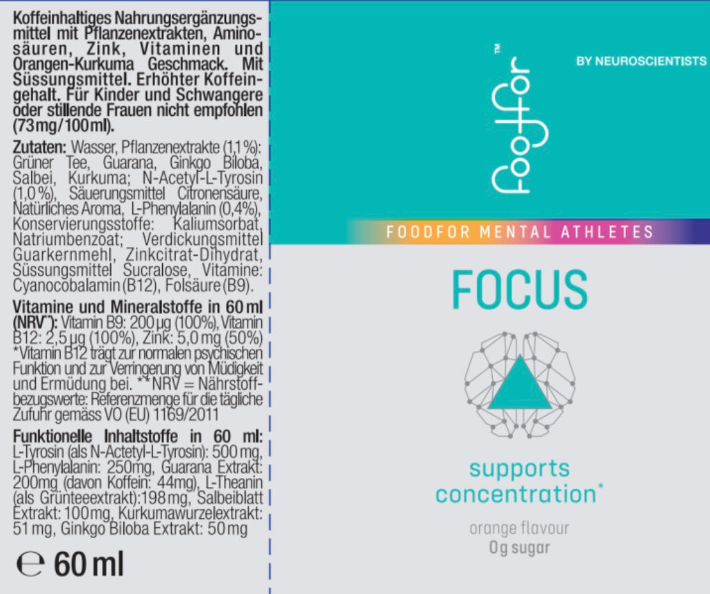 FoodFor Performance Bundle, 8x60ml