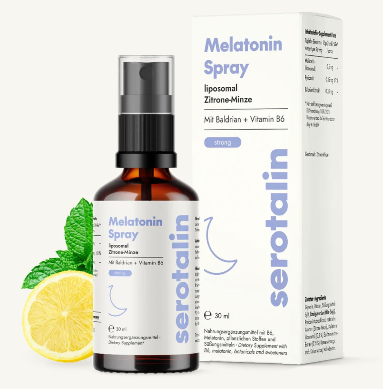 Serotalin Melatonin Spray liposomal
