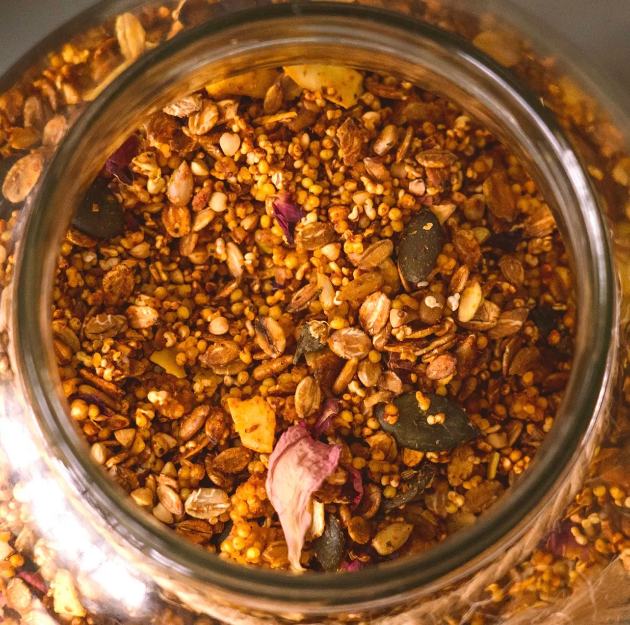 Guru Granola FLOW Wisdom - herzhaft, asiatisch, Curry, 50g