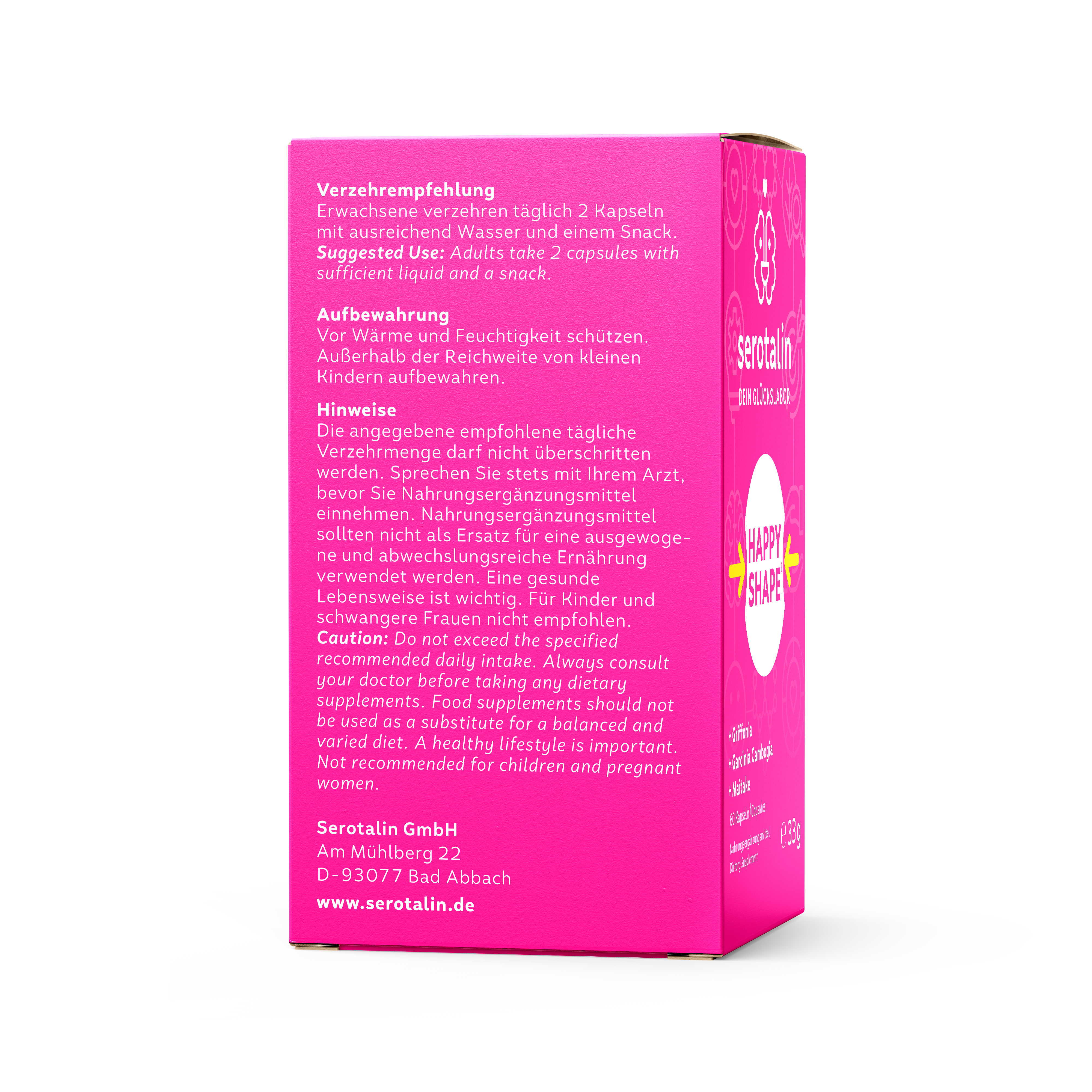 Serotalin Happy Shape - Aktive Women Metabol