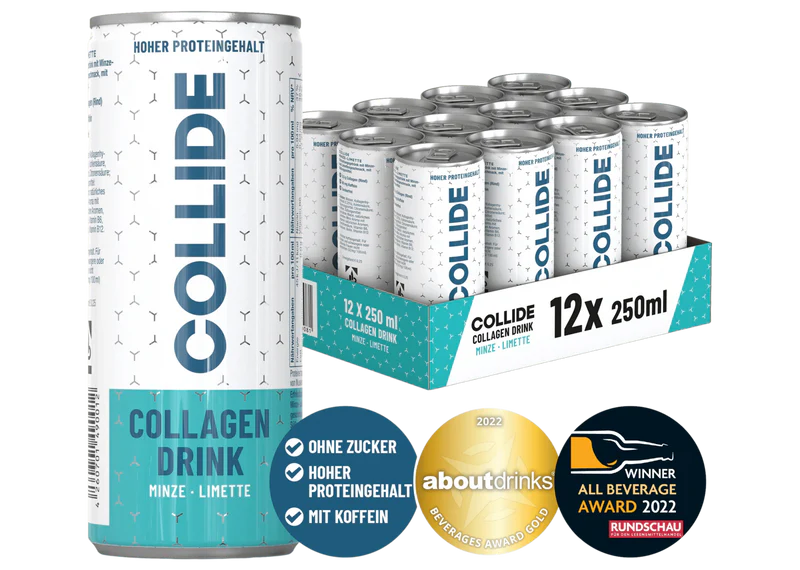 Collide Collagen Drink Minze-Limette, 250ml