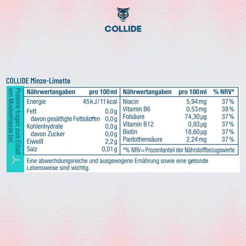 Collide Collagen Drink Minze-Limette, 250ml