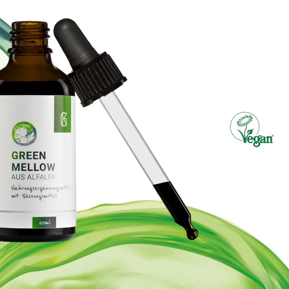 Kraftgras Green Mellow Tropfen, 50ml