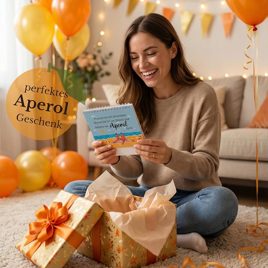 Aperol Tischkalender Classic-Edition 2026